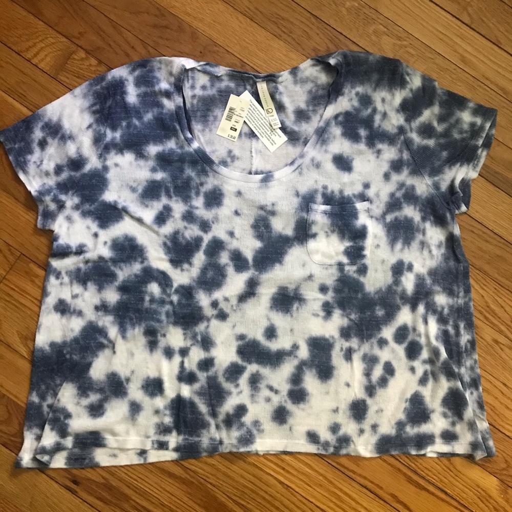 NWT Live Love Dream Blue/White Tie Dye, Size XXL